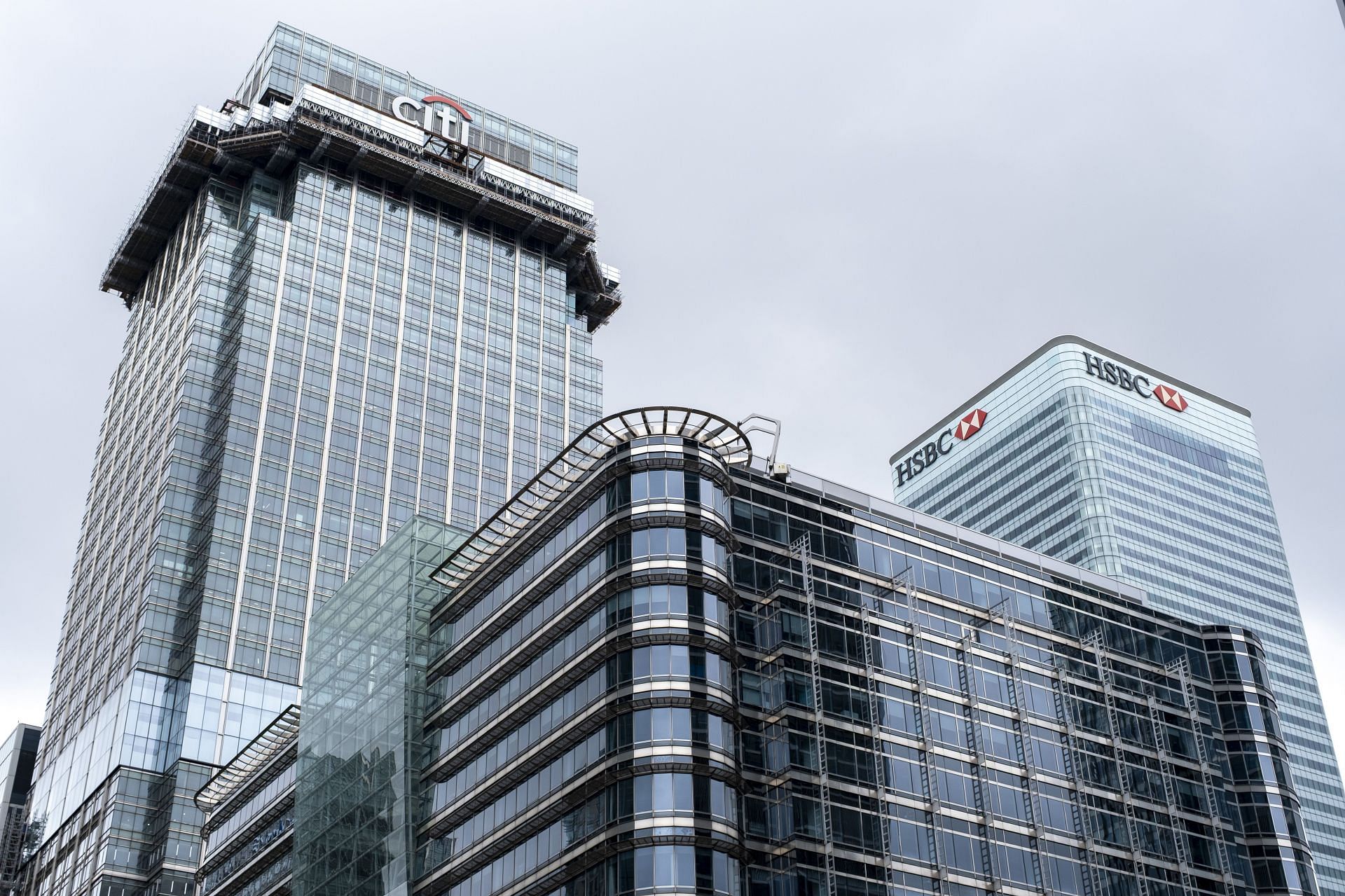 Parts of the show were also filmed in Canary Wharf (Image via Getty)